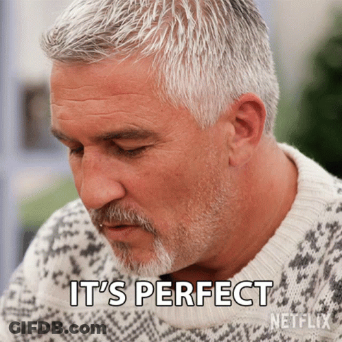 Man With Gray Hair And Beard Wearing Perfect Sweater GIF