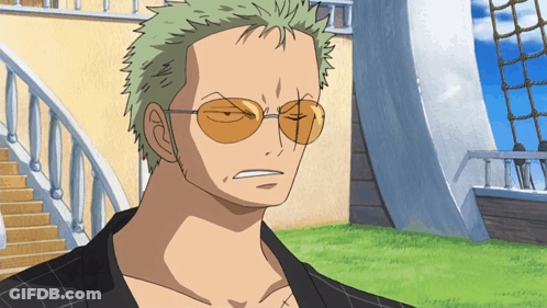 Man With Green Hair And Sunglasses GIF