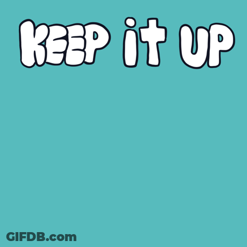 Man With Green Hair Bandana Blue Shirt Letter P GIF