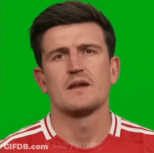 Man With Green Screen Background GIF