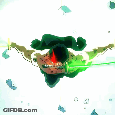 Man With Green Sword GIF