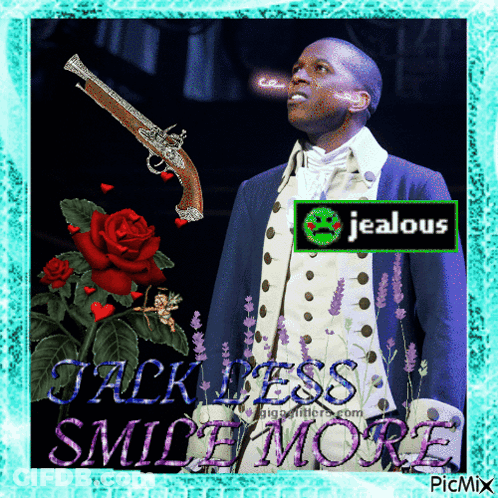 Man With Gun Jealous Smile More GIF