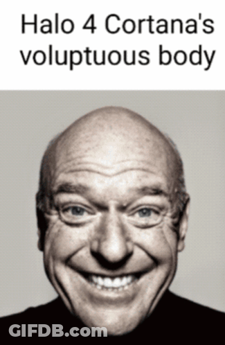 Man With Halo 4 Cortana's Voluptuous Body GIF
