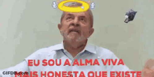 Man With Halo Eu Sou A Alma Viva GIF