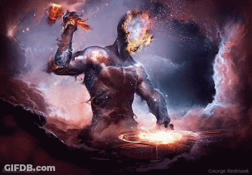 Man With Hammer Painting GIF