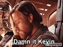 Man With Hand On Forehead Damn It Kevin GIF