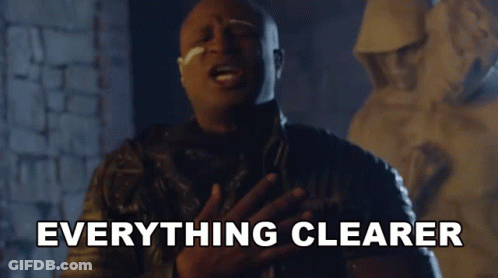 Man With Hands On Chest Saying Everything Clearer GIF