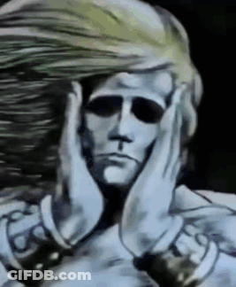 Man With Hands On Face GIF