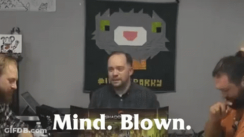 Man With Hands On Head Mind Blown GIF