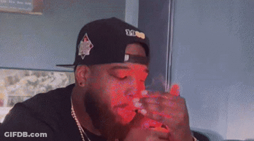Man With Hat Saying 1000 GIF