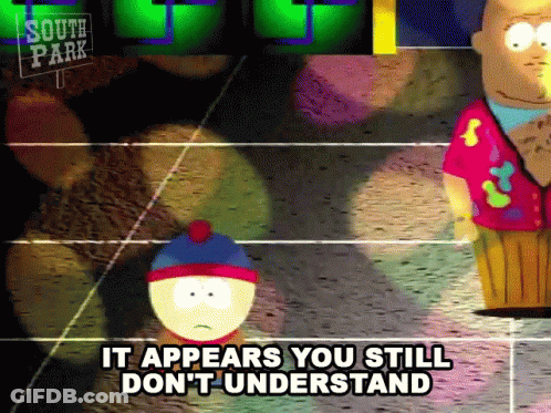 Man With Hat Saying Fall Back GIF