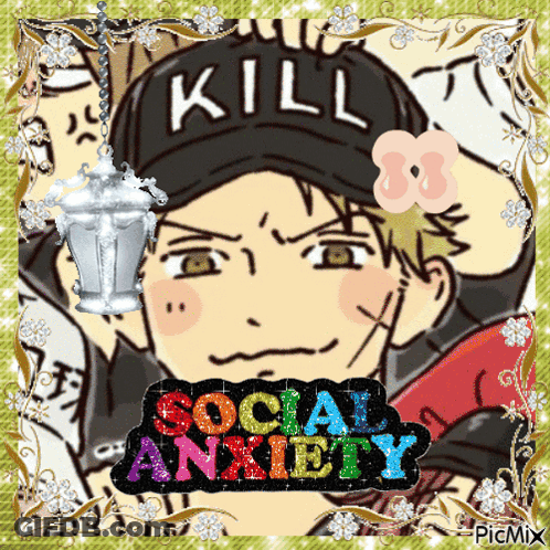 Man With Hat Saying Kill GIF