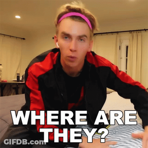 Man With Headband Says Where Are They Sitting On Bed GIF