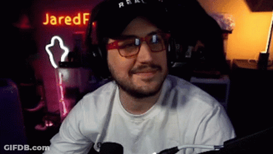 Man With Headphone Sensible Chuckle GIF