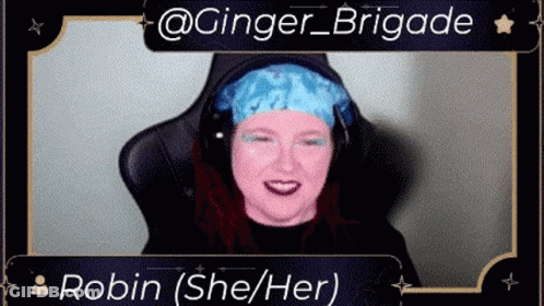 Man With Headphones And Bitty Coming Back GIF