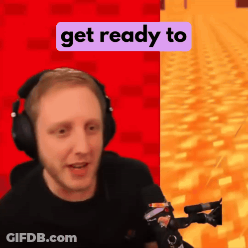 Man With Headphones And Get Ready To Sign GIF