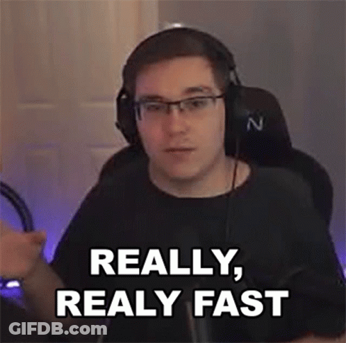 Man With Headphones And Glasses At Microphone GIF