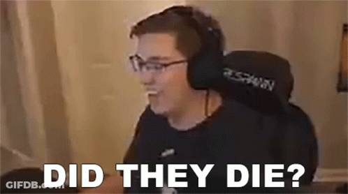 Man With Headphones And Glasses Did They Die GIF