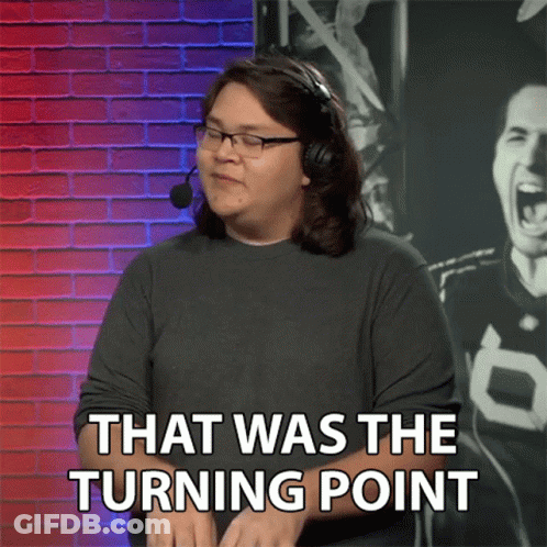 Man With Headphones And Glasses Says That Was The Turning Point GIF