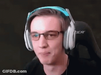 Man With Headphones And Glasses Smiling Funny Face GIF