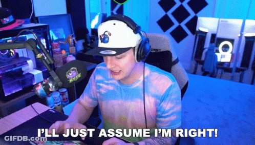 Man With Headphones And Hat At Microphone GIF