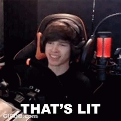 Man With Headphones And Hat At Microphone Smiling GIF