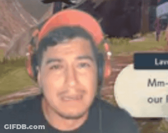 Man With Headphones And Hat Crying At Video Game GIF