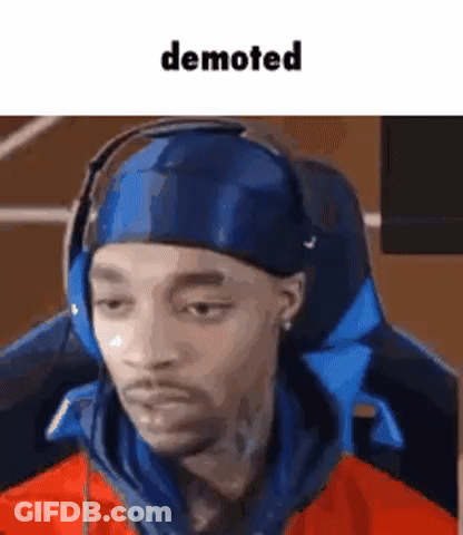 Man With Headphones And Headband Making Funny Face GIF