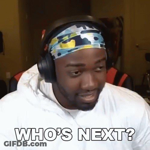 Man With Headphones And Headband Who's Next GIF