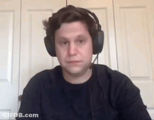 Man With Headphones And Microphone GIF