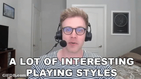 Man With Headphones And Microphone Says Interesting Playing Styles GIF