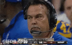 Man With Headphones And Microphone Watching Game GIF
