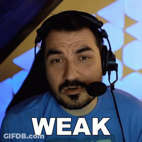 Man With Headphones And Microphone Weak GIF