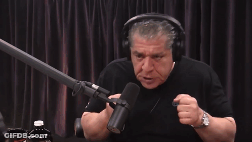 Man With Headphones At Microphone GIF