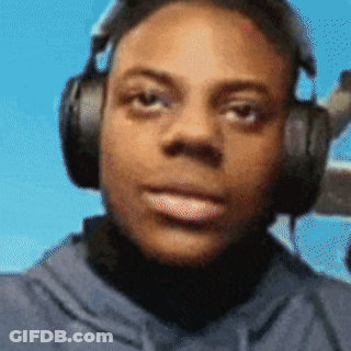 Man With Headphones Looking At Blue Sky GIF