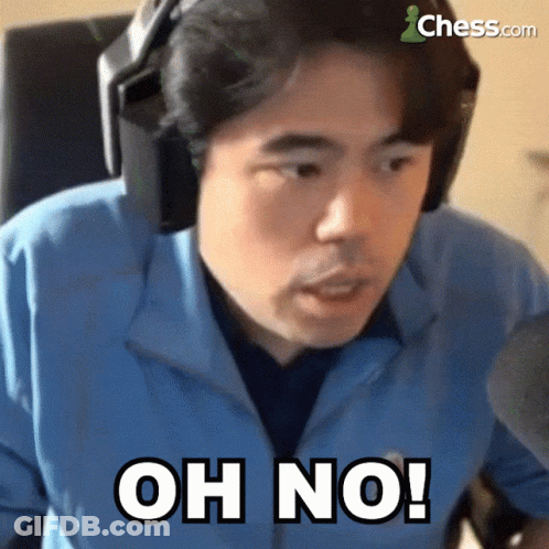 Man With Headphones Saying Oh No GIF