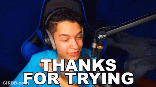 Man With Headphones Saying Thanks GIF