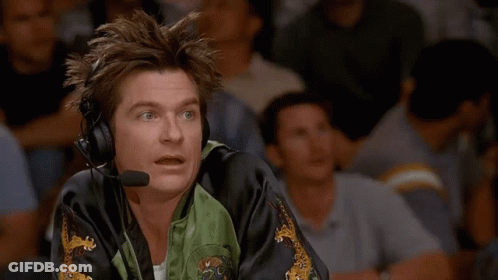Man With Headphones Saying That's Before Crowd GIF