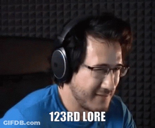 Man With Headphones Says 123Rd Lore GIF