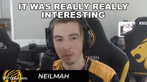 Man With Headphones Says It Was Really Interesting GIF