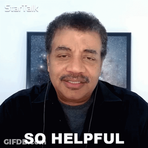 Man With Headphones Says So Helpful GIF