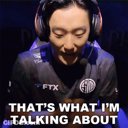 Man With Headphones Says That's What I'm Talking About GIF