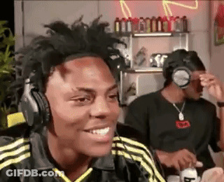 Man With Headphones Smiling As Another Man Looks On GIF