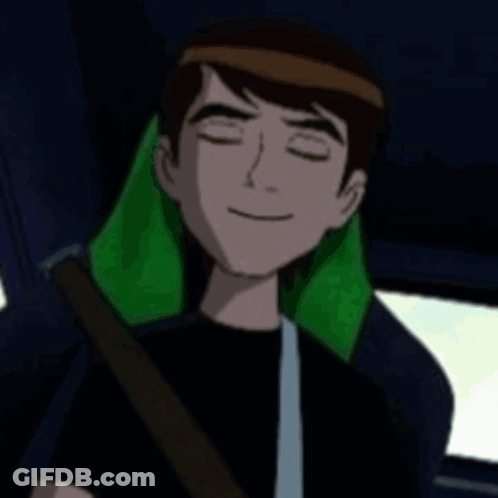 Man With Headphones Smiling Eyes Closed GIF
