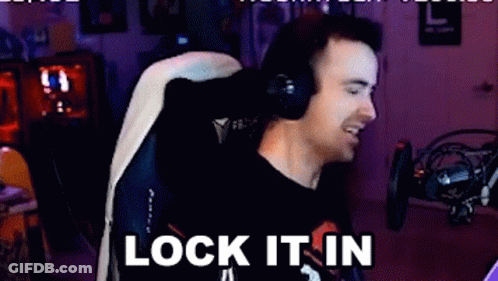 Man With Headphones Smiling In Gaming Chair GIF