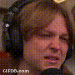 Man With Headphones Talking Into Microphone Join My Fan Club GIF