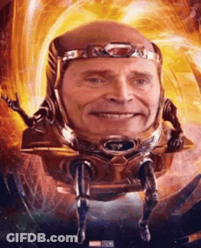 Man With Helmet Sitting In Spaceship GIF