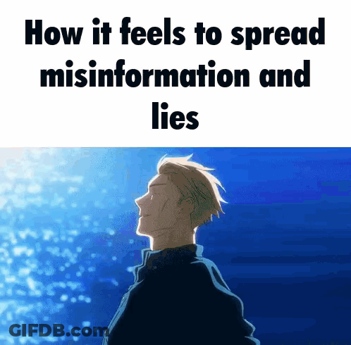 Man With How It Feels To Spread Misinformation GIF