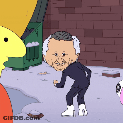 Man With Huge Face GIF