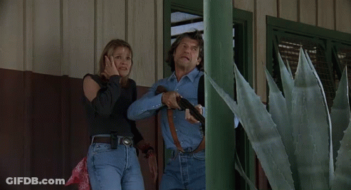 Man With I'm Outside Of Your Window Above Him GIF